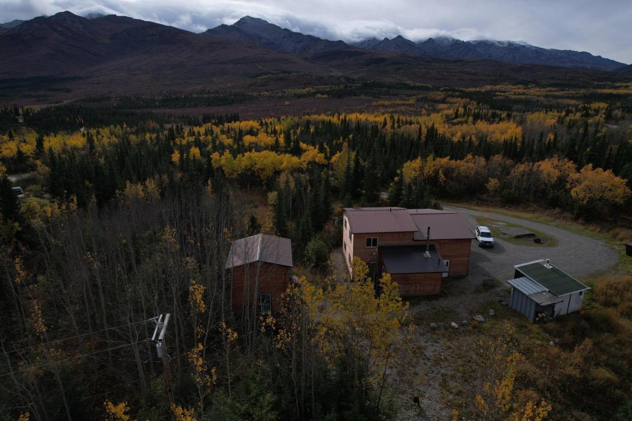 Denali Park View Family Log Cabin Zewnętrze zdjęcie